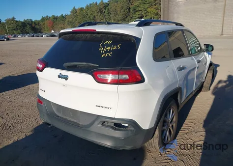 2016 Jeep Cherokee Sport из США, поврежденный, VIN 1C4PJMAB8GW199034